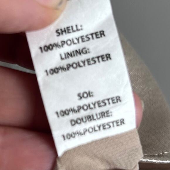 Ramy Brook Top Medium Halter Metallic Gold Dressy Glam - Picture 11 of 12